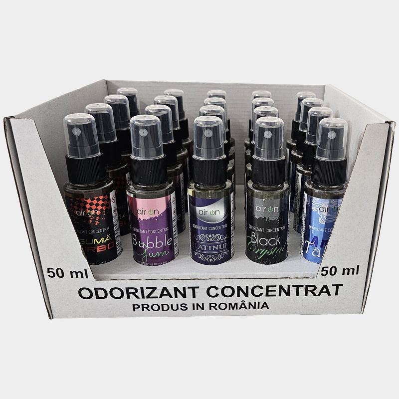 Stand odorizant cu mixt de 20 buc AIR ON 50 ml  miniatura