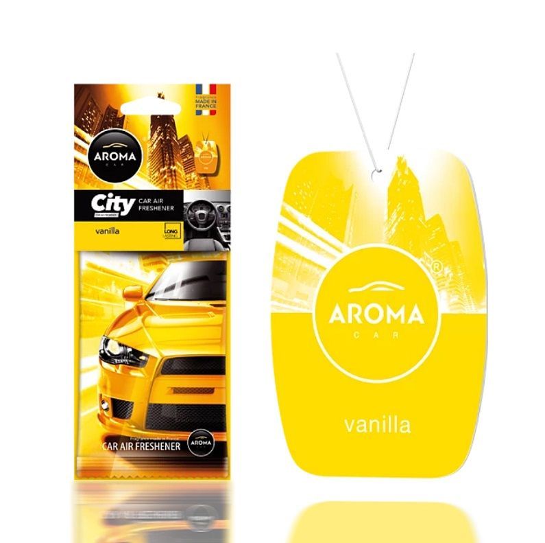 Cartonat City AROMA CAR- Vanilla miniatura