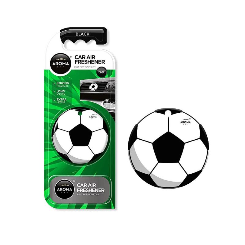 Polymer AROMA CAR- Sport, Football Black miniatura