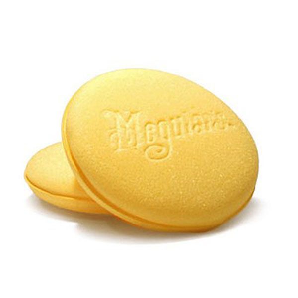 Burete aplicator polishare MEGUIAR'S, galben, 101 mm, Bulk yellow aplicator miniatura