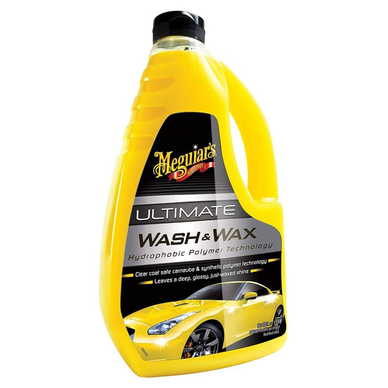 Ceara protectie dupa spalare MEGUIAR'S, Ultimate Wash & Wax 1.4 l  miniatura