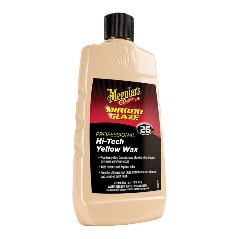 Ceara protectie MEGUIAR'S Hi-TEech, 473 ml, HI - Tech Yellow WAX miniatura