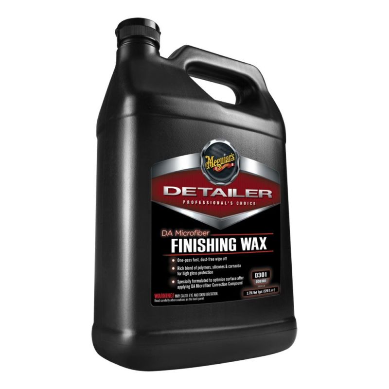 Ceara protectie MEGUIAR'S, Microfiber Finishing Wax 3.78 l miniatura