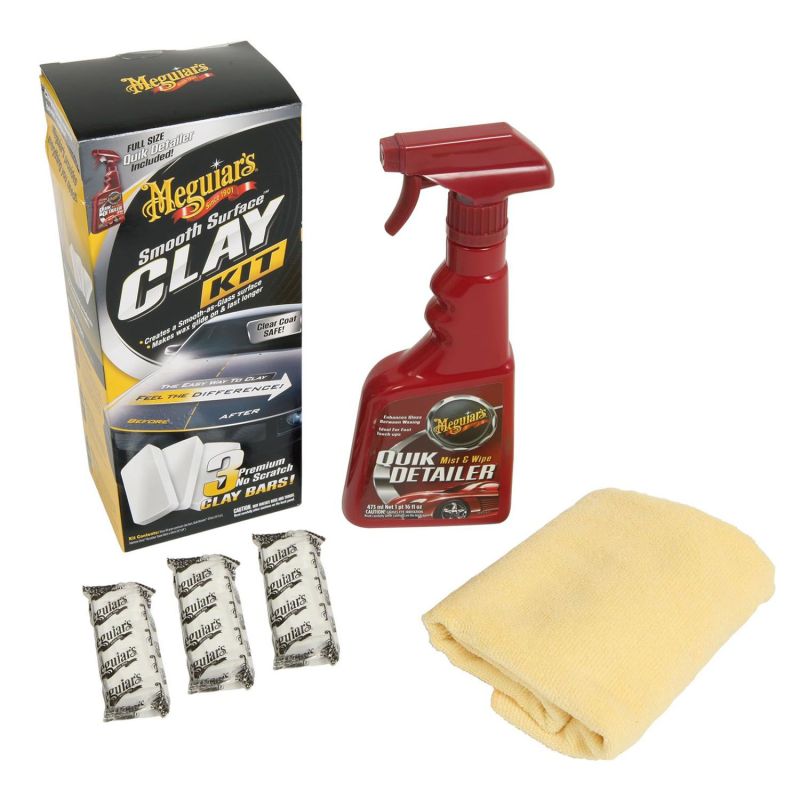 Chit argila decontaminare MEGUIAR'S Smooth Surface Clay Kit - (3X60 g BARS) miniatura