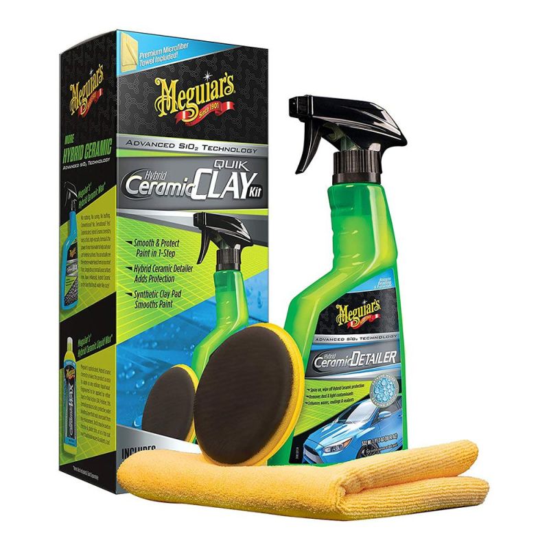 Hybrid Ceramic MEGUIAR'S Quik Clay Kit miniatura