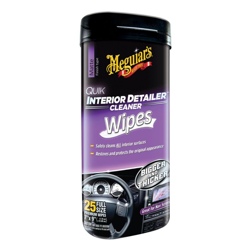 Quik Interior detailer MEGUIAR'S Wipes miniatura