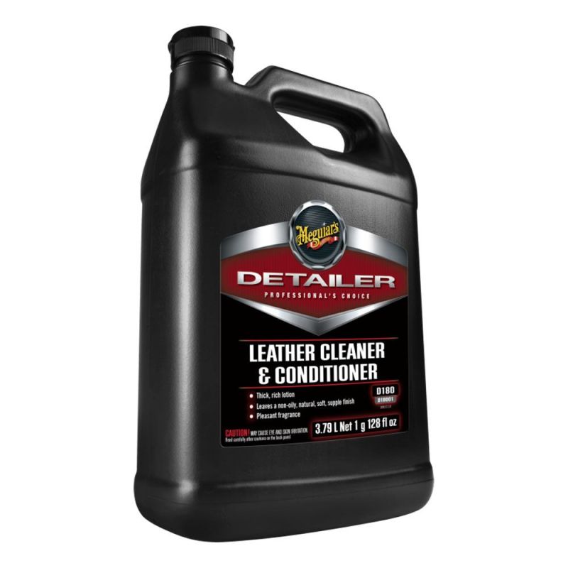 Solutie curatare si intretinere piele MEGUIAR'S, Leather Cleaner 3.78 l miniatura