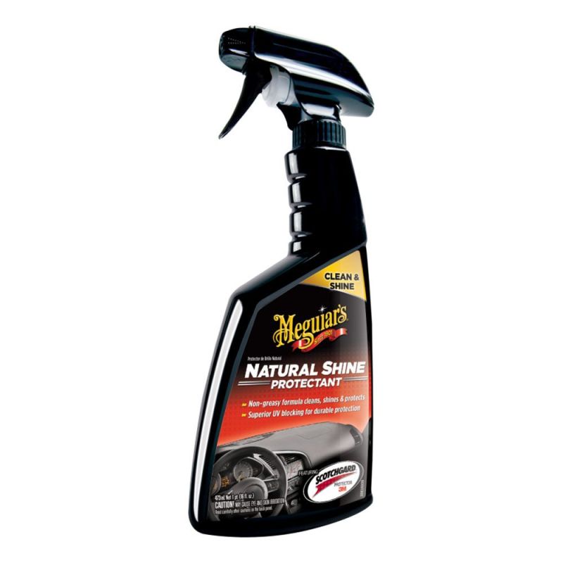 Solutie curatat vinilin si plastic MEGUIAR'S 473 ml, Natural Shine  473 ml miniatura