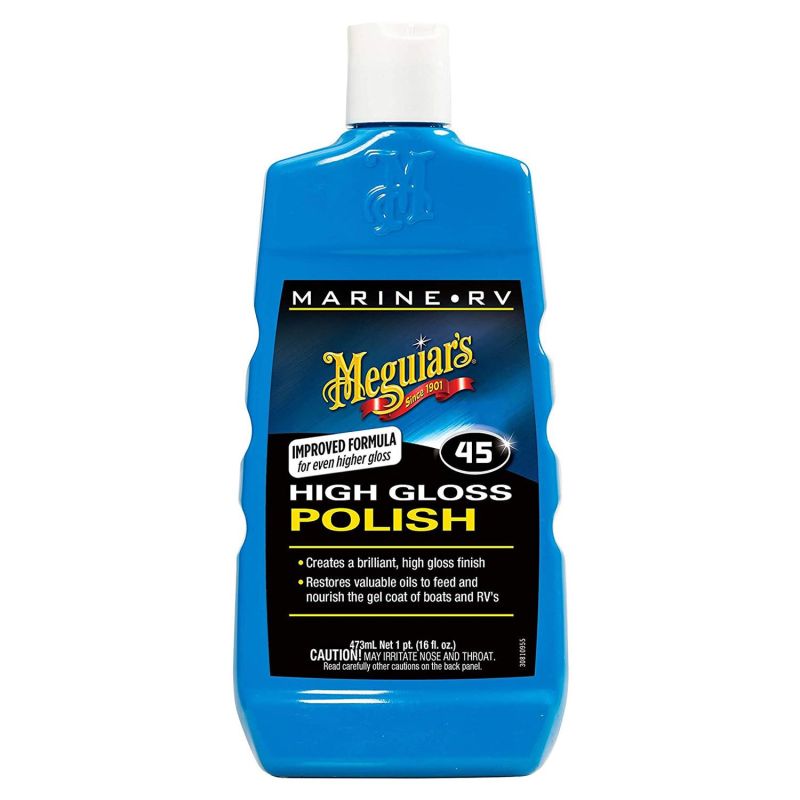 Solutie polish MEGUIAR'S luciu puternic ambarcatiuni 473 ml BOAT/RV Polish miniatura