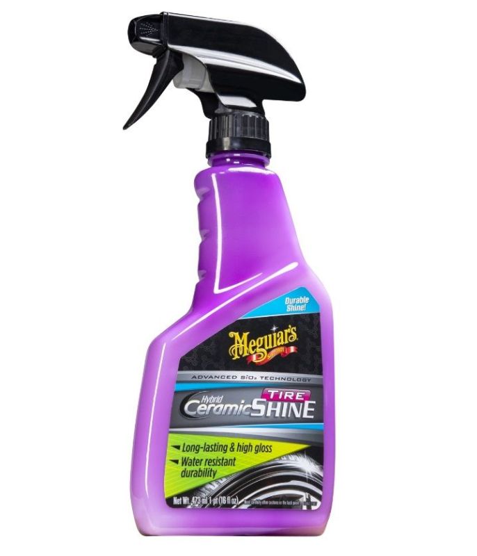 Solutie stralucire anvelope MEGUIAR'S Hybrid Ceramic Tire Shine miniatura