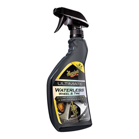 Spray curatat jante si anvelope MEGUIAR'S Ultimate Waterless Whell & Tire 709 ml- EU miniatura