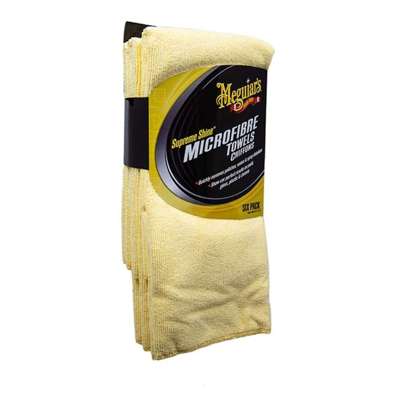 Supreme shine MEGUIAR'S Microfiber Towels 6 pack miniatura