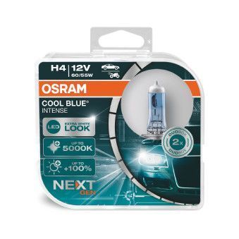 Bec OSRAM H4 Cool Blue Intense Duo 12V 60/55W miniatura