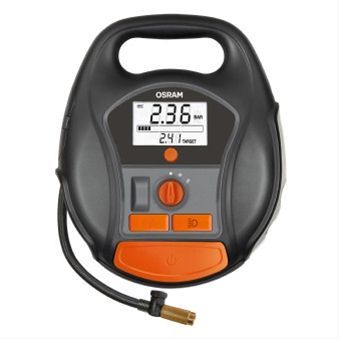 Compresor digital OSRAM 12V cu manometru reincarcabil  miniatura