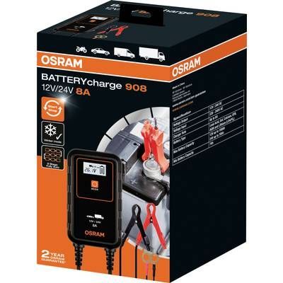 Redresor automat OSRAM Smart-Charge 12/24V 8A miniatura