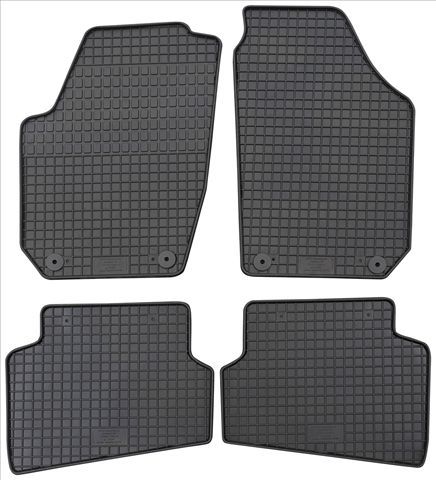 Set 4 covorase cauciuc PETEX Skoda Fabia 2  miniatura