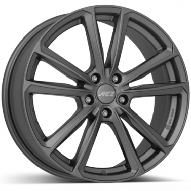 Jante ALIAJ 5X112 AEZ TIOGA GRAPHITE GRAPHITE MATT ET45 5/112 57.10 R17 - Poza 1