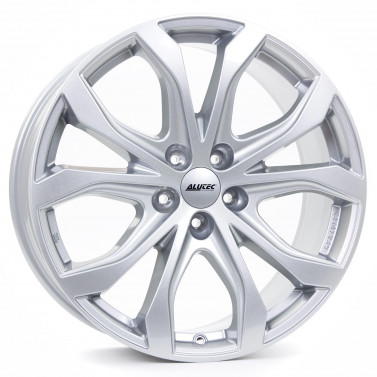 Jante ALIAJ 5X108 ALUTEC W10-X POLAR SILBER ET43 5/108 70.1 R20 - Poza 1