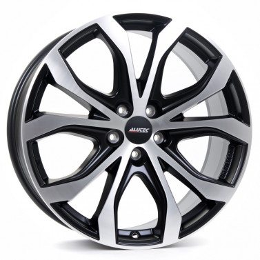 5X108 ALUTEC W10-X RACING SCHWARZ FRONTPOLIERT ALIAJ 5 18