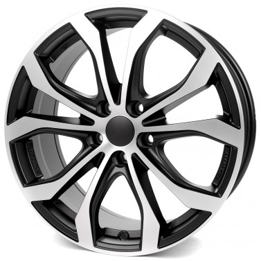 Jante ALIAJ 5X112 ALUTEC W10 RACINGSCHWARZ ET31 5/112 66.50 R18 - Poza 1