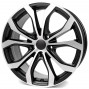 Jante ALIAJ 5X112 ALUTEC W10 RACINGSCHWARZ ET31 5/112 66.50 R18 - Poza 1 miniatura