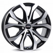 Jante ALIAJ 5X127 ALUTEC W10-X RACING SCHWARZ FRONTPOLIERT ET52 5/127 71.6 miniatura