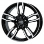 Jante ALIAJ 5X120 ALUTEC DRIVE DIAMANT-SCHWARZ-FRONTPOLIERT ET43 5/120 72.6 R18 - Poza 1 miniatura