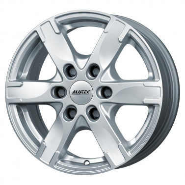 Jante ALIAJ 6X114.3 ALUTEC TITAN POLAR SILBER ET45 6/114.3 66.1 R16 - Poza 1