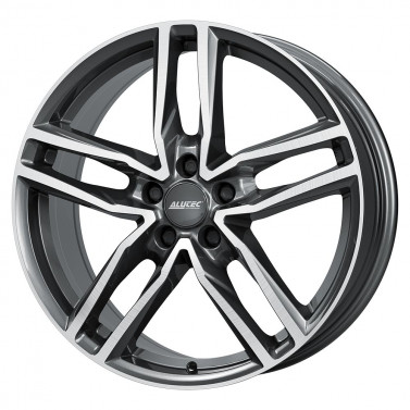 Jante ALIAJ 5X112 ALUTEC IKENU GRAPHITE FRONTPOLIERT ET38 5/112 66.6 R17 - Poza 1