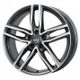 Jante ALIAJ 5X112 ALUTEC IKENU GRAPHITE FRONTPOLIERT ET38 5/112 66.6 R17 - Poza 1 miniatura