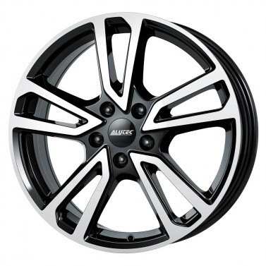 5X114.3 ALUTEC TORMENTA DIAMANT-SCHWARZ-FRONTPOLIE ALIAJ 7 17