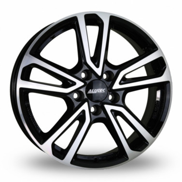 5X114.3 ALUTEC TORMENTA DIAMANT-SCHWARZ-FRONTPOLIE ALIAJ 5 18