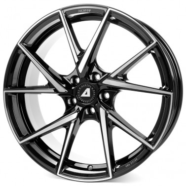 Jante ALIAJ 5X114,3 ALUTEC ADX.01 DIAMANTSCHWARZ FP ET50 5/114.3 70.10 R19 - Poza 1