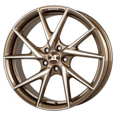 Jante ALIAJ 5X112 ALUTEC ADX metallic-bronze frontpolished ET45 5/112 70.1 R20 - Poza 1