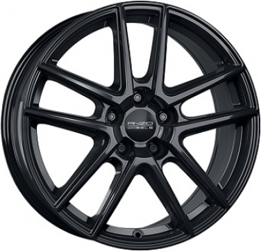 5X108 ANZIO SPLIT Gloss Black ALIAJ 7.5 18