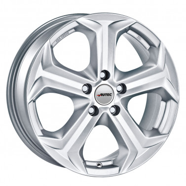 Jante ALIAJ 5X108 AUTEC XENOS BRILLANTSILVER LACK ET45 5/108 70.00 R16 - Poza 1