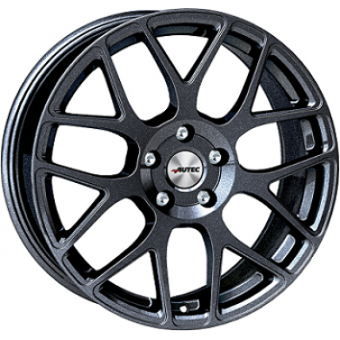 Jante ALIAJ 5X114 AUTEC HEXANO Crystal Black ET40 5/114 70 R18 - Poza 1