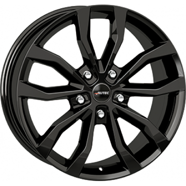 Jante ALIAJ 5X120 AUTEC UTECA Gloss Black ET45 5/120 72.6 R21 - Poza 1