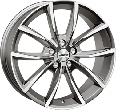 5X114 AUTEC ASTANA Titanium / Polished ALIAJ 8 18