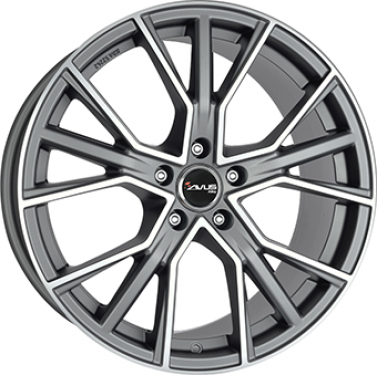 5X112 AVUS VELGEN AF18 Dull Anthracite / Polish ALIAJ 9 20