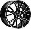 Jante ALIAJ 5X112 AVUS VELGEN AF18 Gloss Black / Polished Gloss Black / Polished ET33 5/112 66.4 miniatura