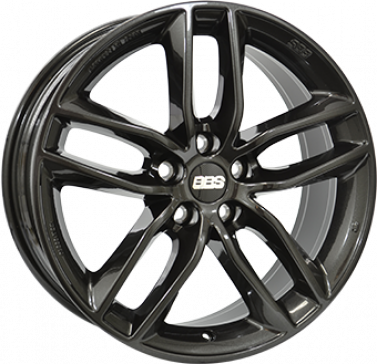 5X120 BBS SX Crystal Black ALIAJ 7.5 17