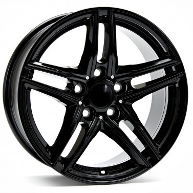 Jante ALIAJ 5X120 BORBET XR BLACKACK GLOSSY ET31 5/120 72.50 R16 - Poza 1