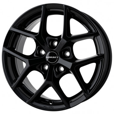 5X112 BORBET Y BLACK GLOSSY ALIAJ 8 18