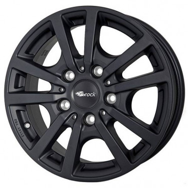 Jante ALIAJ 5X130 BROCK RC 25T SCHWARZ-MATT MATTLACKIERT ET60 5/130 78.1 R16 - Poza 1