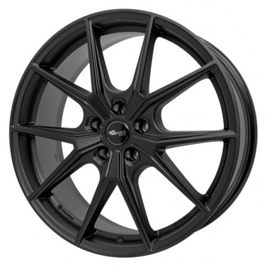 Jante ALIAJ 5X130 BROCK B40 SATIN BLACK MATT MATTLACKIERT ET55 5/130 71.6 R20 - Poza 1