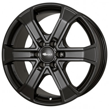 Jante ALIAJ 6X139,7 BROCK RC 31 SATIN BLACK MATT MATTLACKIERT ET55 6/139.7 93.1 R17 - Poza 1