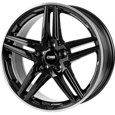 Jante ALIAJ 5X112 CMS C29 DIAMOND RIM BLACKACK ET44 5/112 66.50 R18 - Poza 1