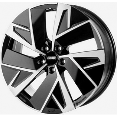 Jante ALIAJ 5X108 CMS C32 AERO Gloss Black / Polished ET50 5/108 63.4 R19 - Poza 1