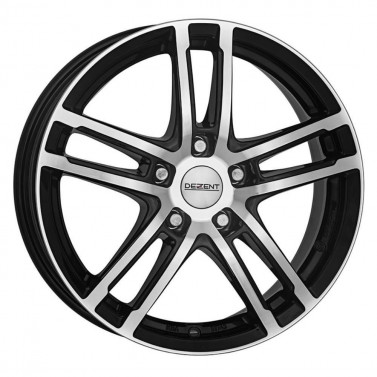 Jante ALIAJ 5X98 DEZENT TZ DARK BLACKACK POL.LIP ET38 5/98 58.10 R15 - Poza 1